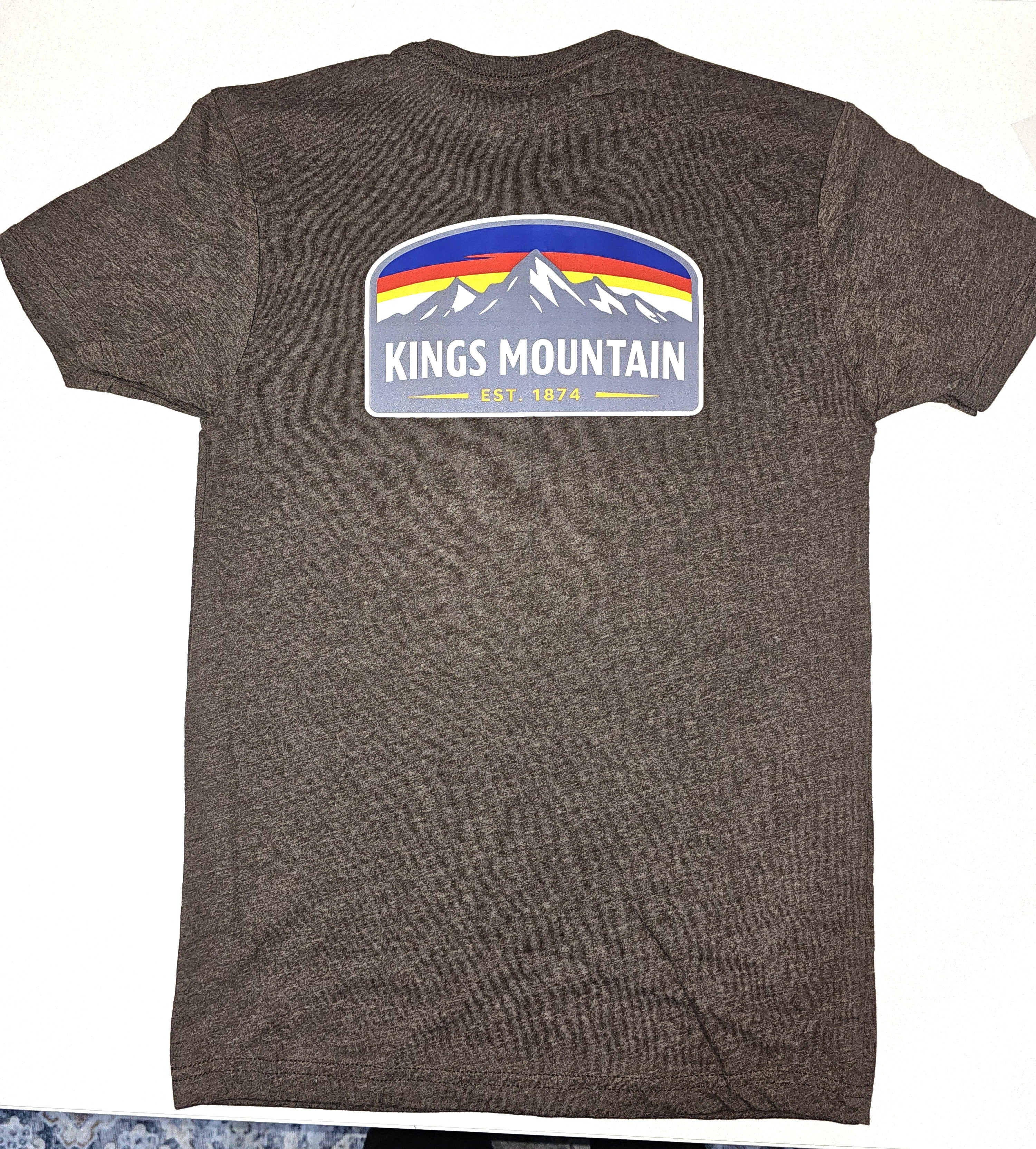 "Kings Mountain 1874" Unisex CVC T-Shirt - 6210
