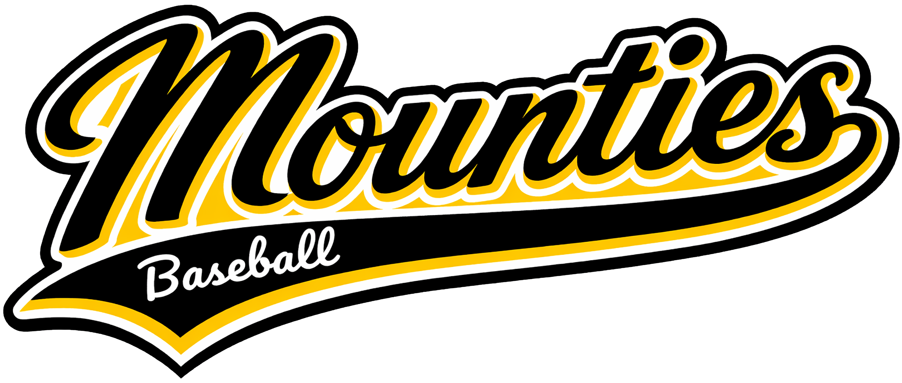 Mounties Baseball/Softball Jersey Front