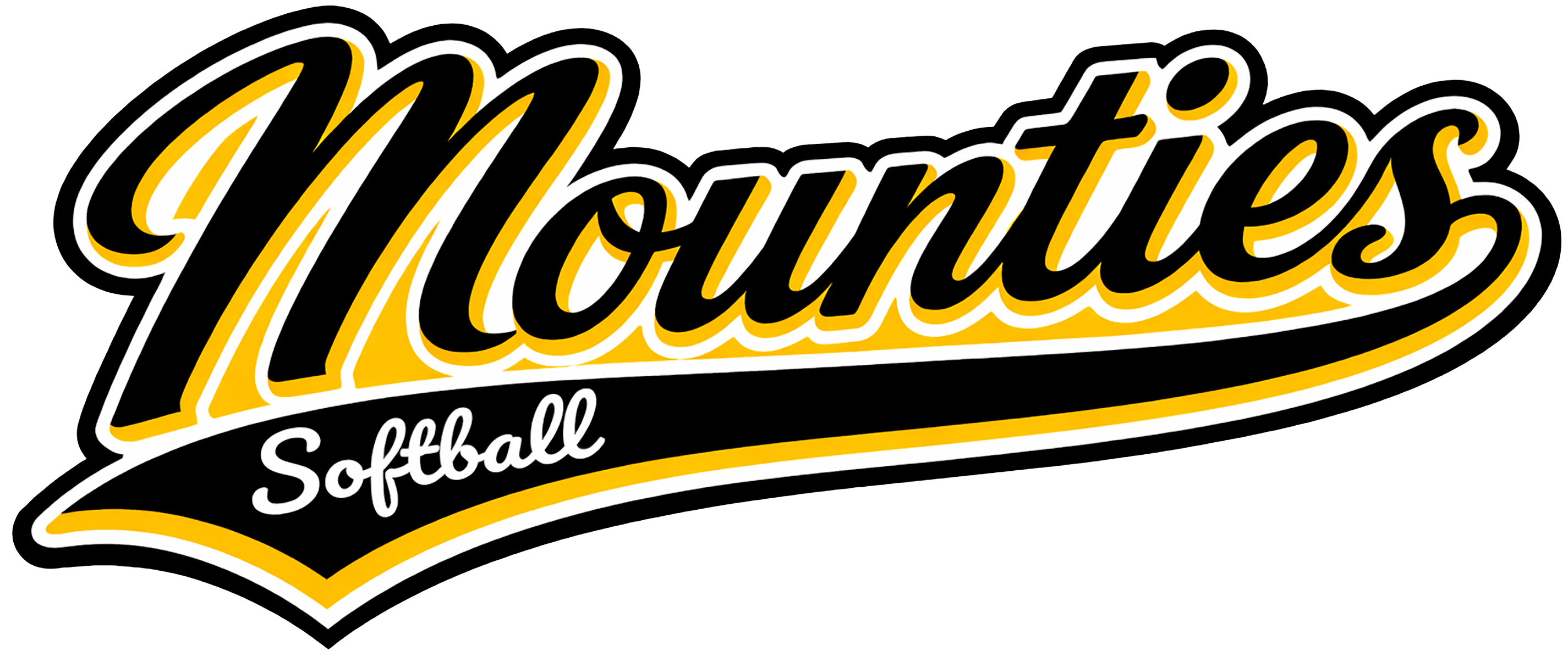 Mounties Baseball/Softball Jersey Front