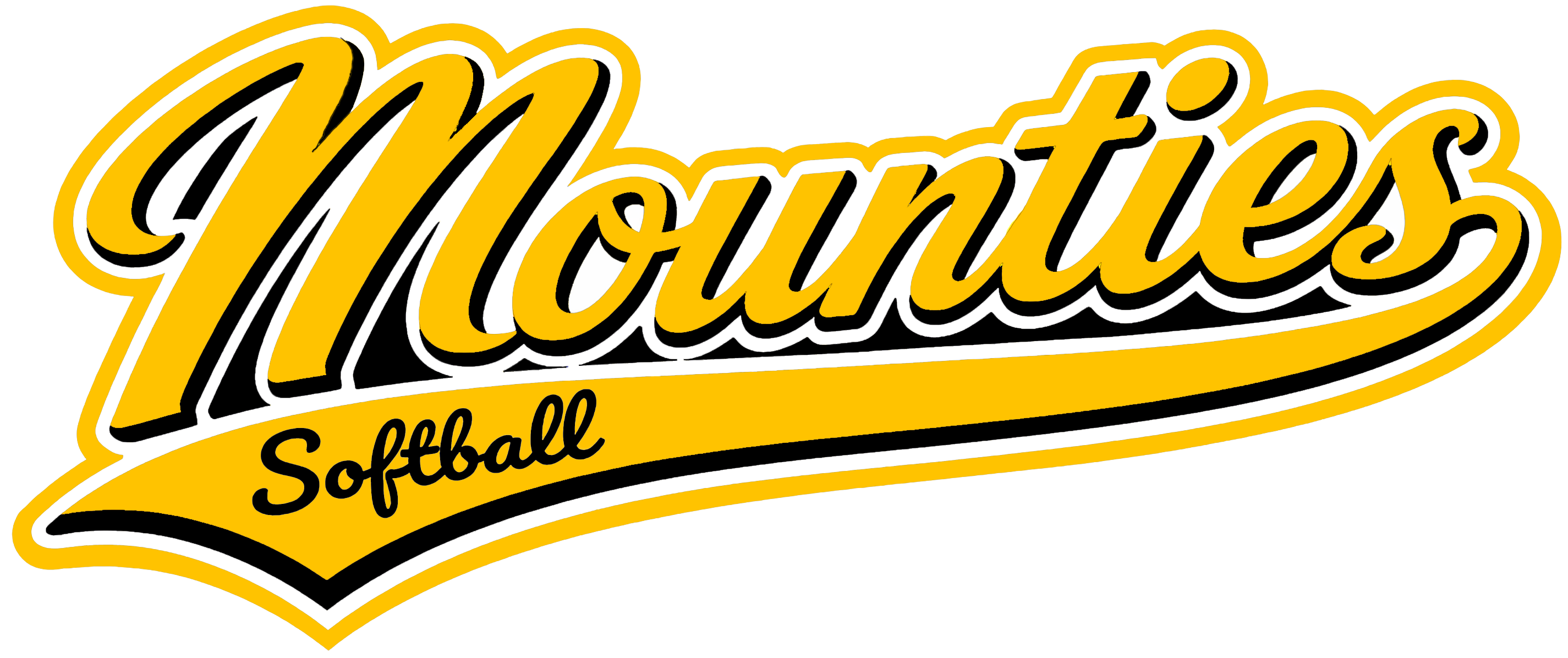 Mounties Baseball/Softball Jersey Front
